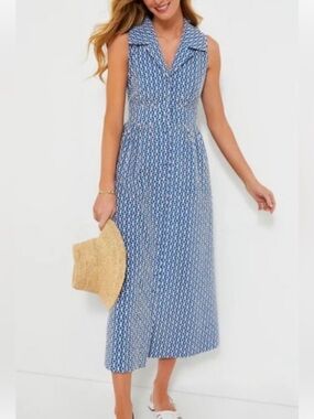 NWT Tuckernuck Pomander Place Noelle Sleeveless Midi Dress XS